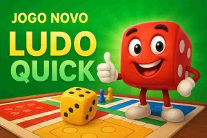Tela inicial de Ludo Quick no 77AT cassino